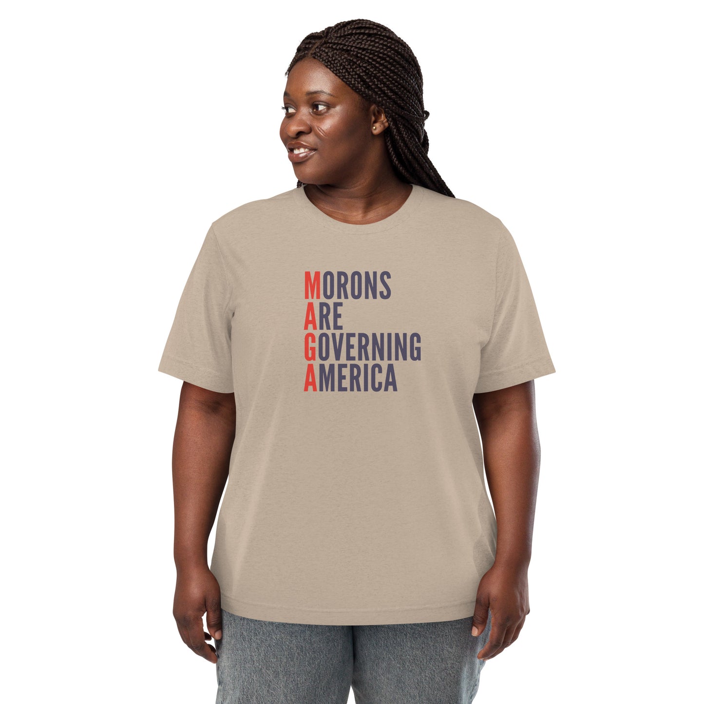 MAGA: Morons Are Governing America Short Sleeve Shirt