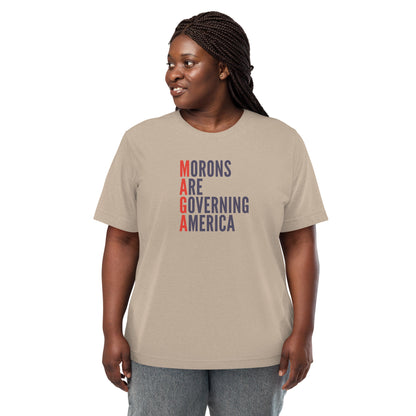 MAGA: Morons Are Governing America Short Sleeve Shirt