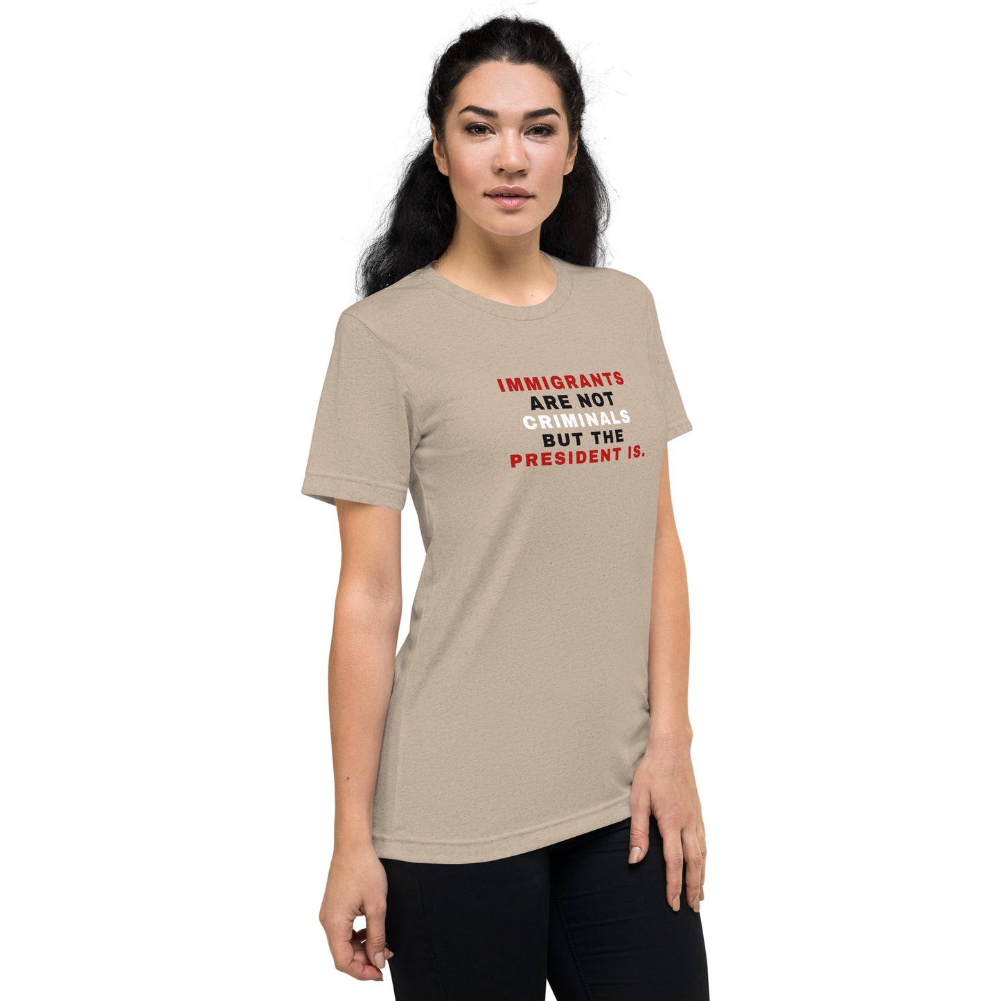 Immigrants Are Not Criminals But The President IS Short Sleeve Shirt