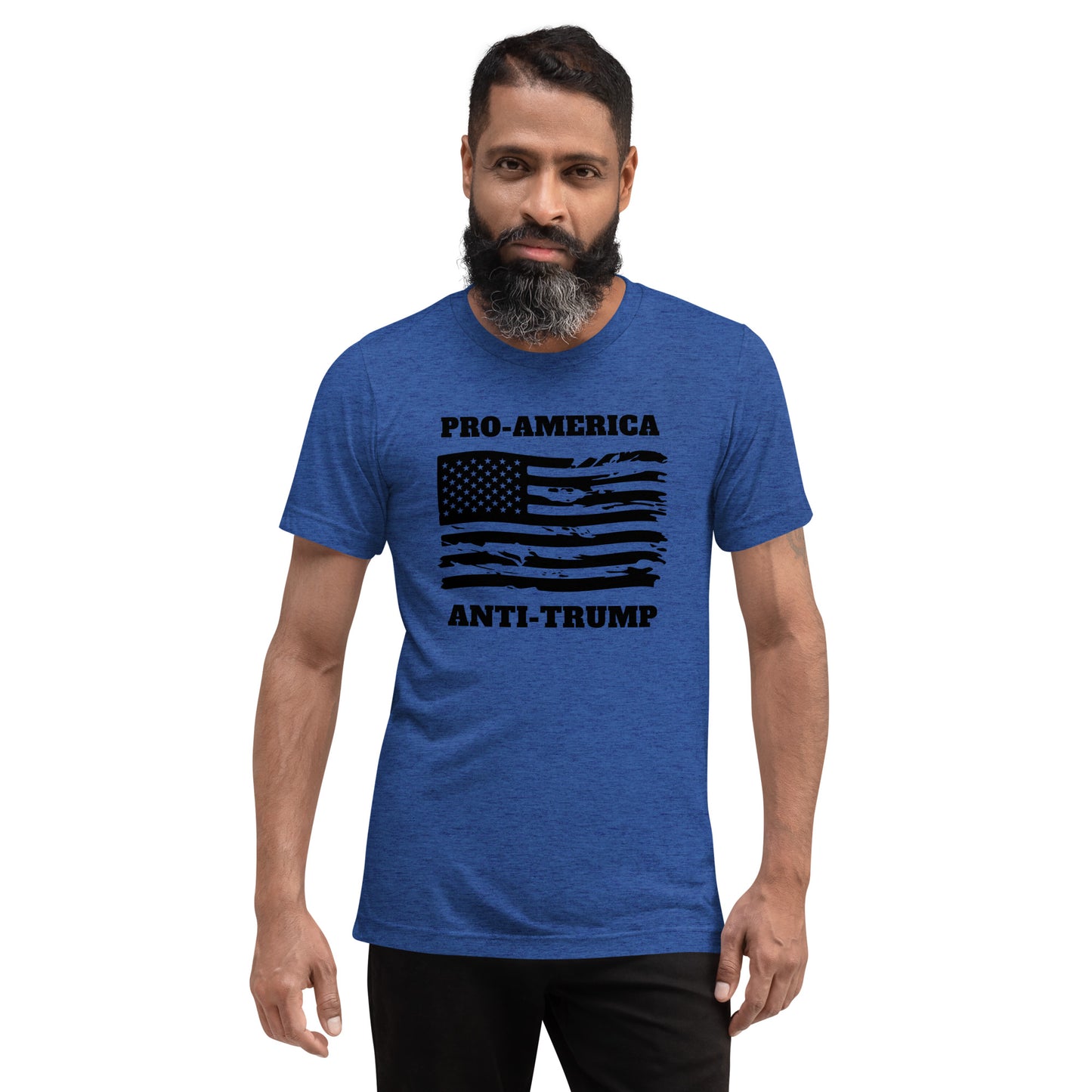 Pro-America/Anti-Trump Short Sleeve Shirt (unisex)