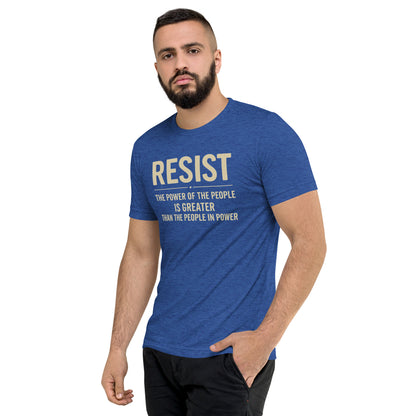 RESIST: The Power Of The People Is Greater Short Sleeve Shirt